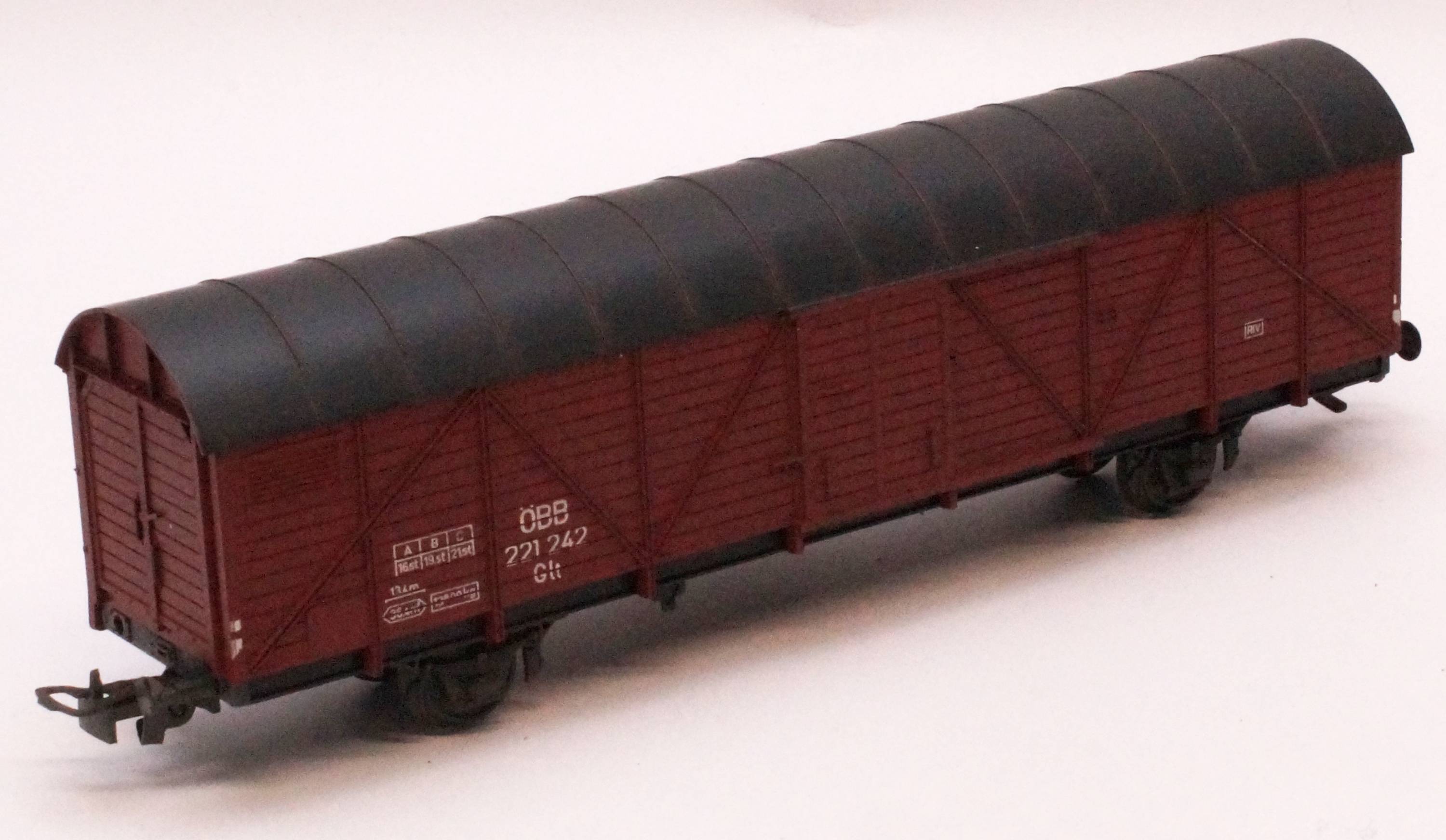 242 gedeckter Güterwagen H0 ÖBB 242 gedeckter Güterwagen H0 ÖBB