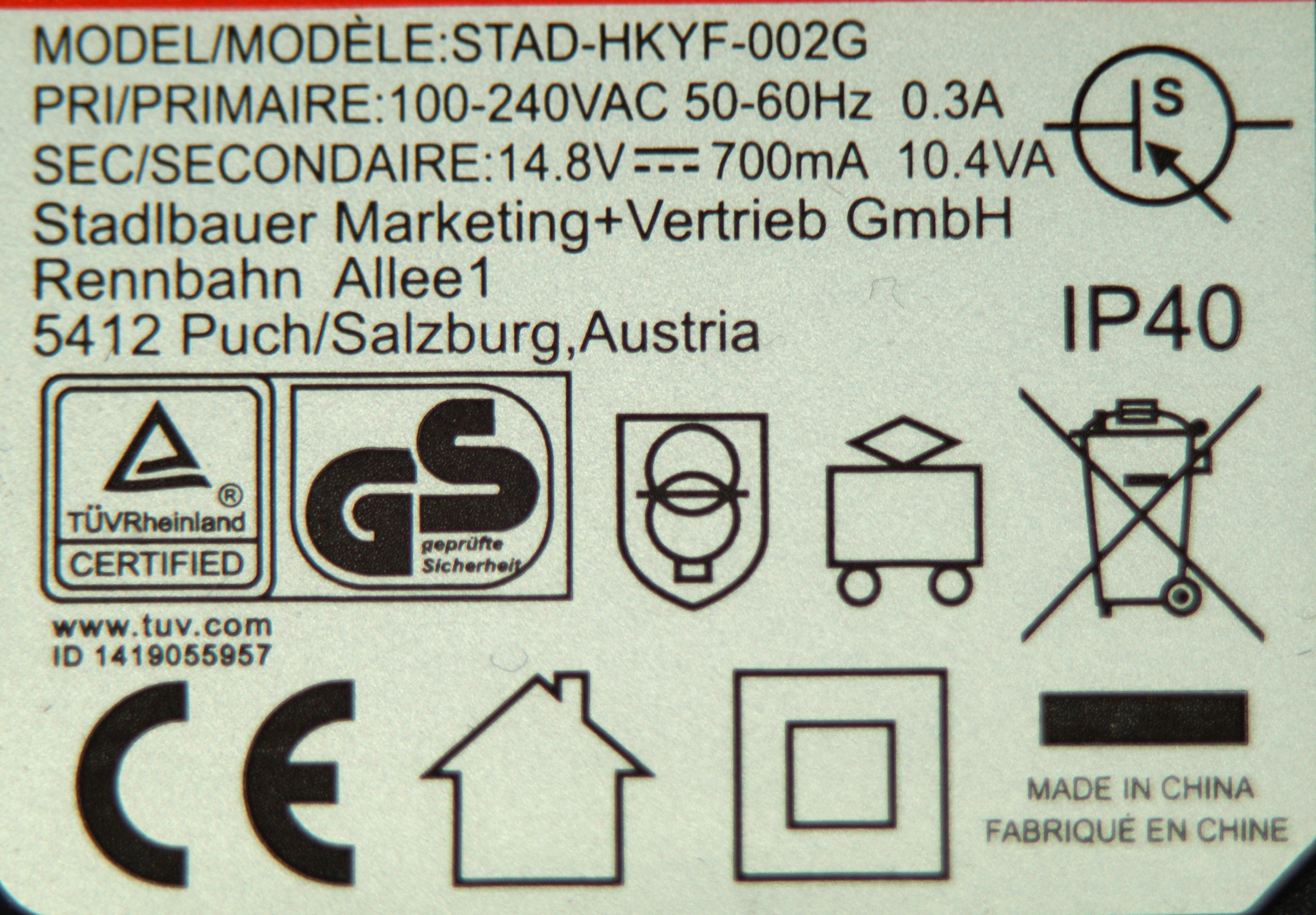 61531 - Trafo eine Leitung 61531 - Trafo eine Leitung