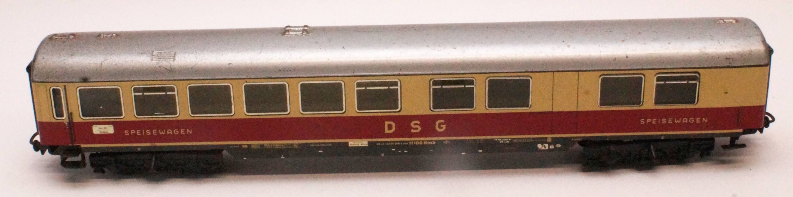 Märklin 4087 H0 TEE-Speisewagen der DSG Märklin 4087 H0 TEE-Speisewagen der DSG