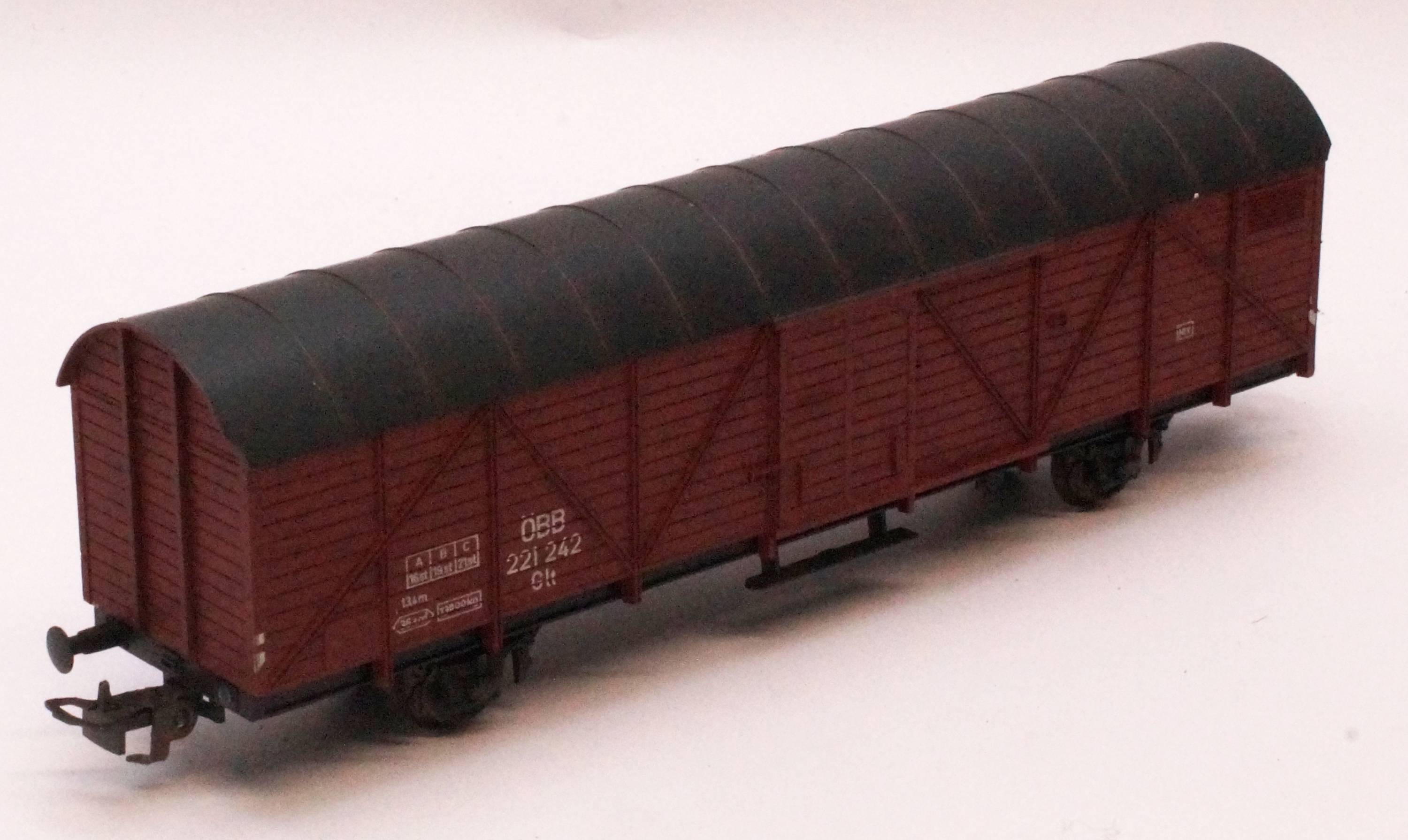 242 gedeckter Güterwagen H0 ÖBB 242 gedeckter Güterwagen H0 ÖBB